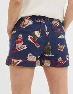 Women FatFace Nightwear & Loungewear|Shelter Stevie Sheep Pyjama Shorts