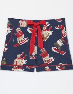 Women FatFace Nightwear & Loungewear|Shelter Stevie Sheep Pyjama Shorts