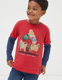 Boys FatFace View All|Shelter Stevie Sheep T-Shirt