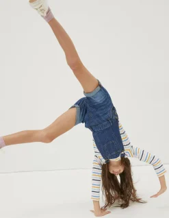 Girls FatFace View All|Shortie Dungarees