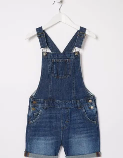 Girls FatFace View All|Shortie Dungarees