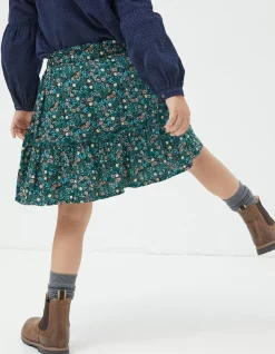 Girls FatFace View All|Sia Evergreen Floral Skirt