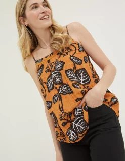 Women FatFace Shirts & Blouses|Sian Vine Floral Cami