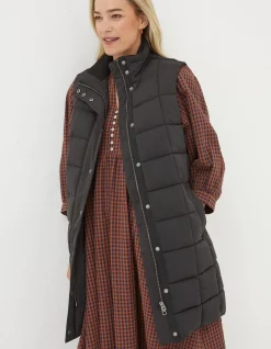 Women FatFace Coats & Jackets|Sienna Longline Gilet