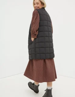 Women FatFace Coats & Jackets|Sienna Longline Gilet