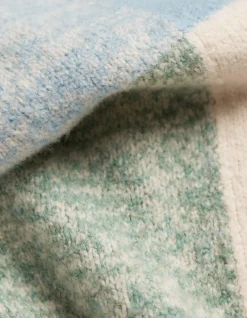 Women FatFace Knitwear|Sienna Square Patterned Jumper