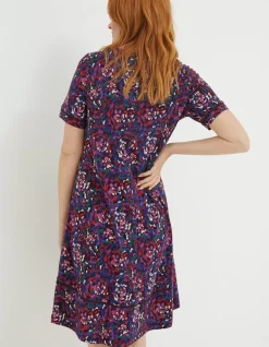 Women FatFace Dresses|Simone Abstract Jersey Dress