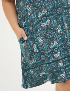 Women FatFace Dresses|Simone Mirrored Jersey Dress