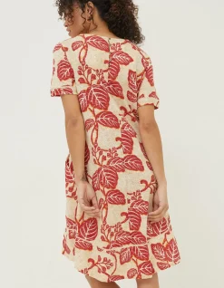 Women FatFace Dresses|Simone Vine Jersey Dress