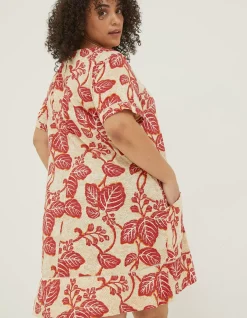 Women FatFace Dresses|Simone Vine Jersey Dress