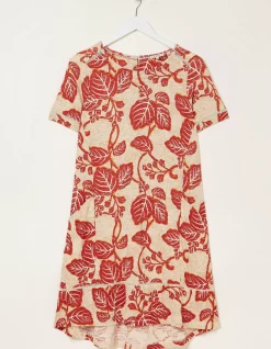 Women FatFace Dresses|Simone Vine Jersey Dress