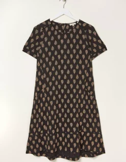 Women FatFace Dresses|Simone Woodblock Jersey Dress