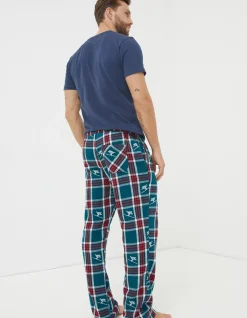 Men FatFace View All|Ski Jacquard Pyjama Bottoms