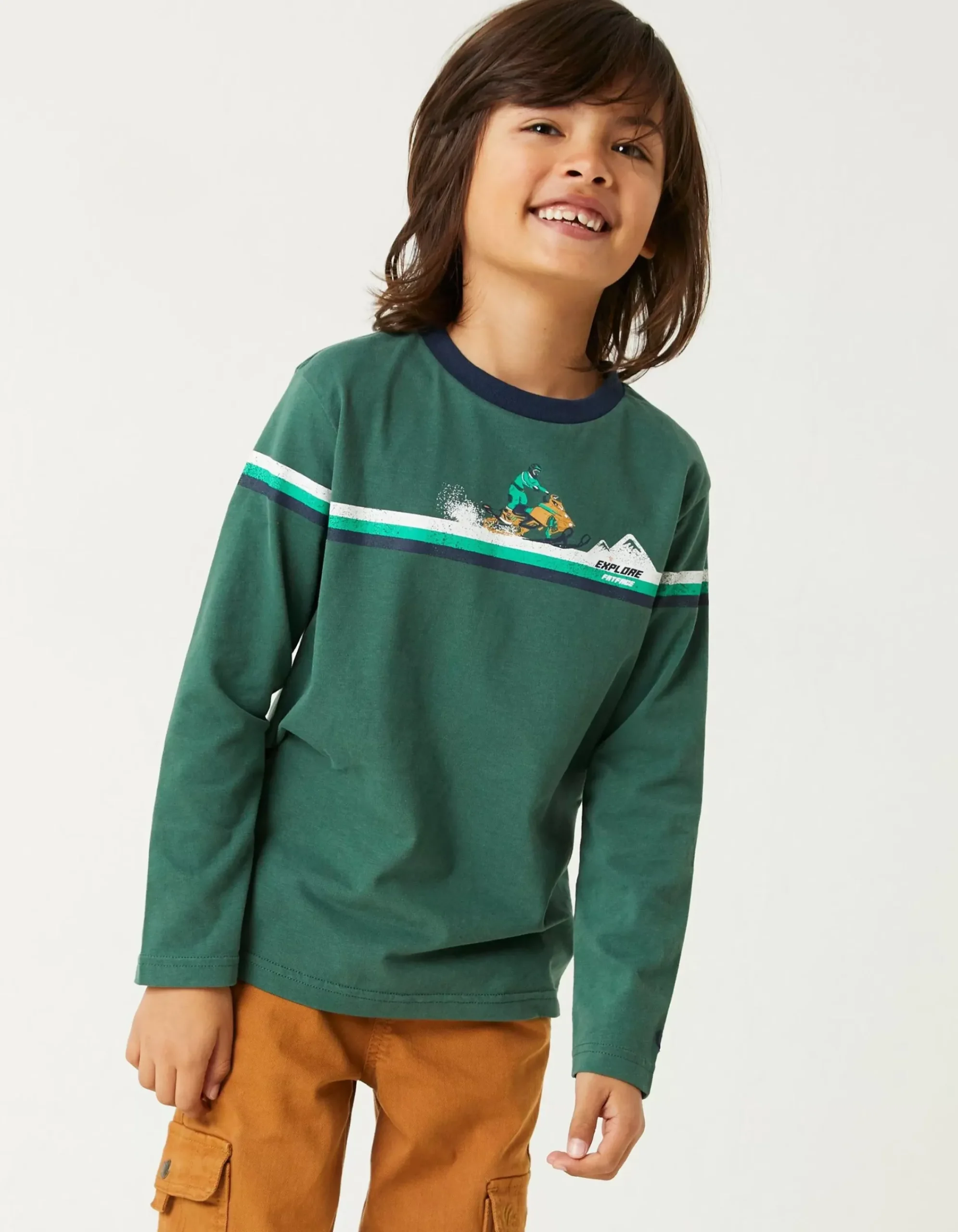 Boys FatFace View All|Ski Placement Graphic T-Shirt