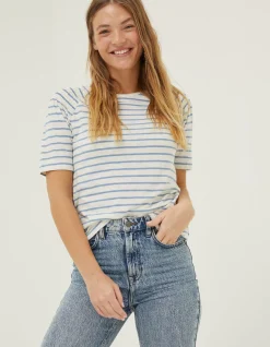 Women FatFace Tops & T-Shirts|Skylar Stripe Top