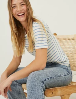 Women FatFace Tops & T-Shirts|Skylar Stripe Top