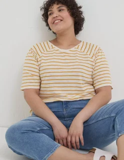 Women FatFace Tops & T-Shirts|Skylar Stripe Top