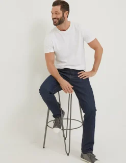 Men FatFace Jeans|Slim Dark Vintage Wash Jeans
