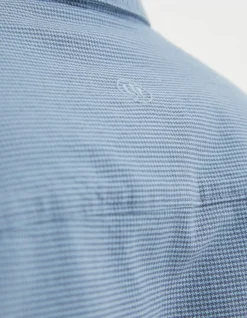 Men FatFace Shirts|Slim Hove Micro Check Shirt