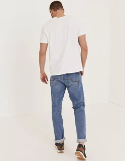 Men FatFace Jeans|Slim Light Wash Jeans