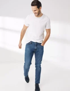 Men FatFace Jeans|Slim Stone Wash Jeans