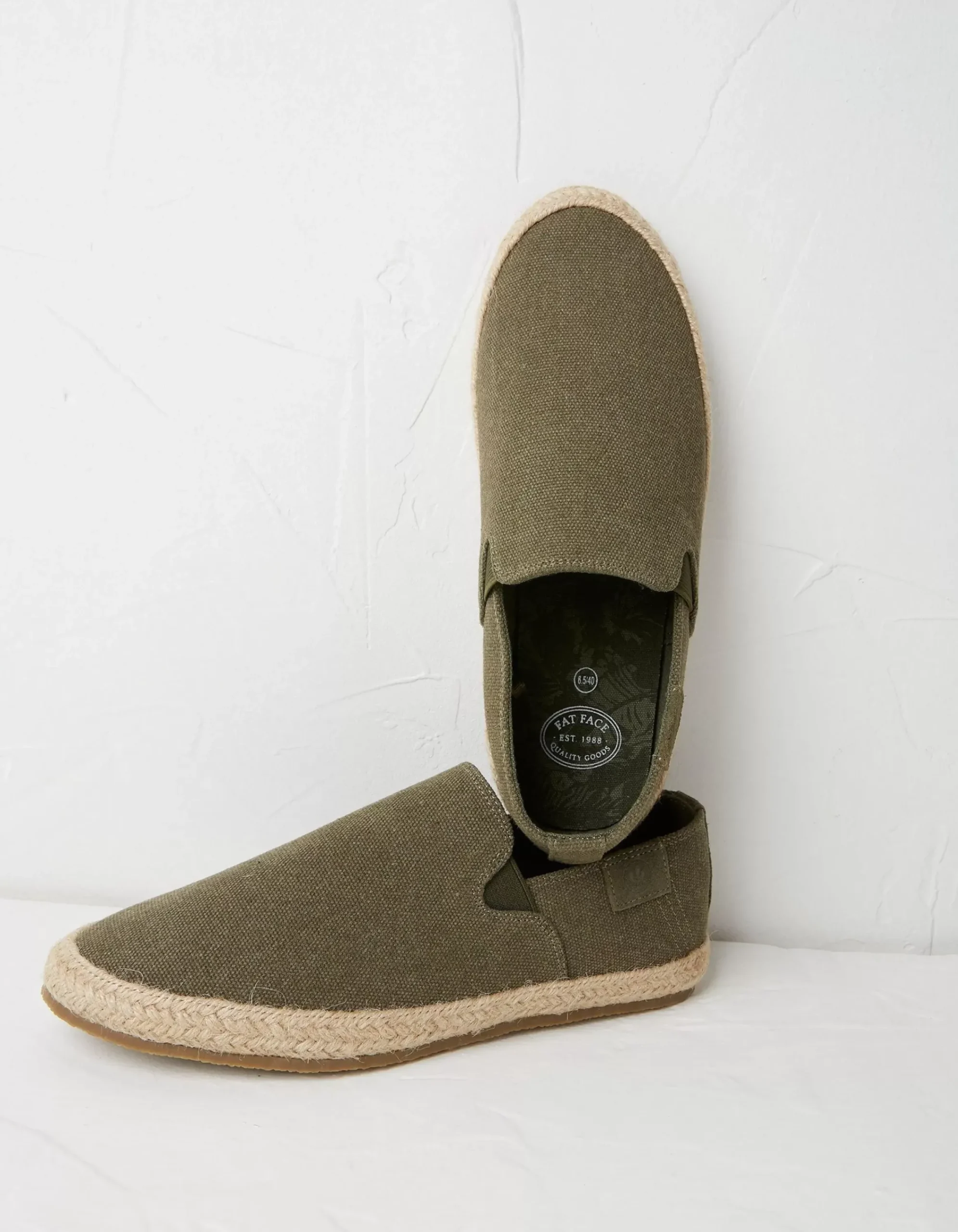 Men FatFace View All|Slip On Espadrilles
