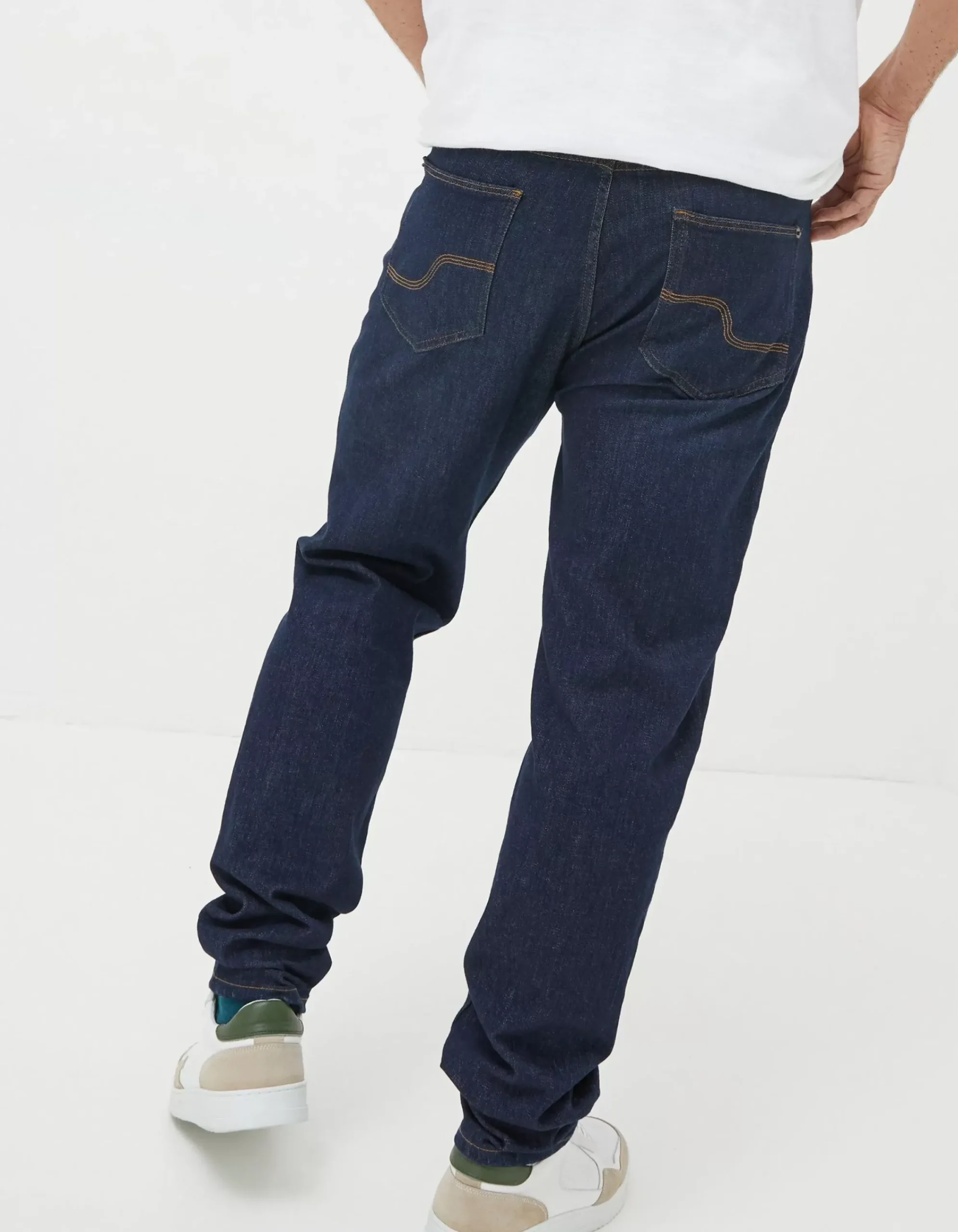 Men FatFace T-Shirts|Slub Henley T-Shirt