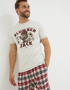 Men FatFace T-Shirts|Slumber Jack T-Shirt