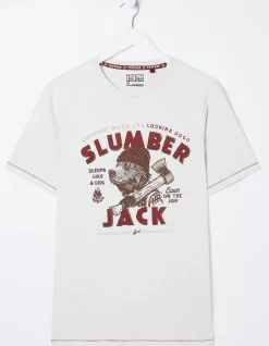 Men FatFace T-Shirts|Slumber Jack T-Shirt