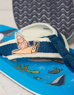 Boys FatFace View All|Snail And The Whale Flip Flops