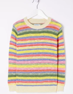 Girls FatFace View All|Solene Stripe Jumper