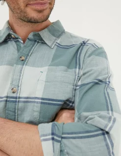 Men FatFace Shirts|Somerset Check Shirt