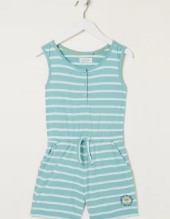 Girls FatFace View All|Sophia Stripe Playsuit
