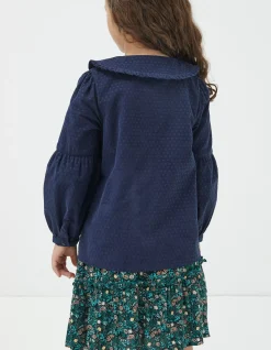 Girls FatFace View All|Spot Cord Blouse