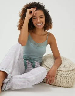 Women FatFace Nightwear & Loungewear|Spring Check Pants