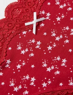 Women FatFace View All|Star Print Mini Knickers