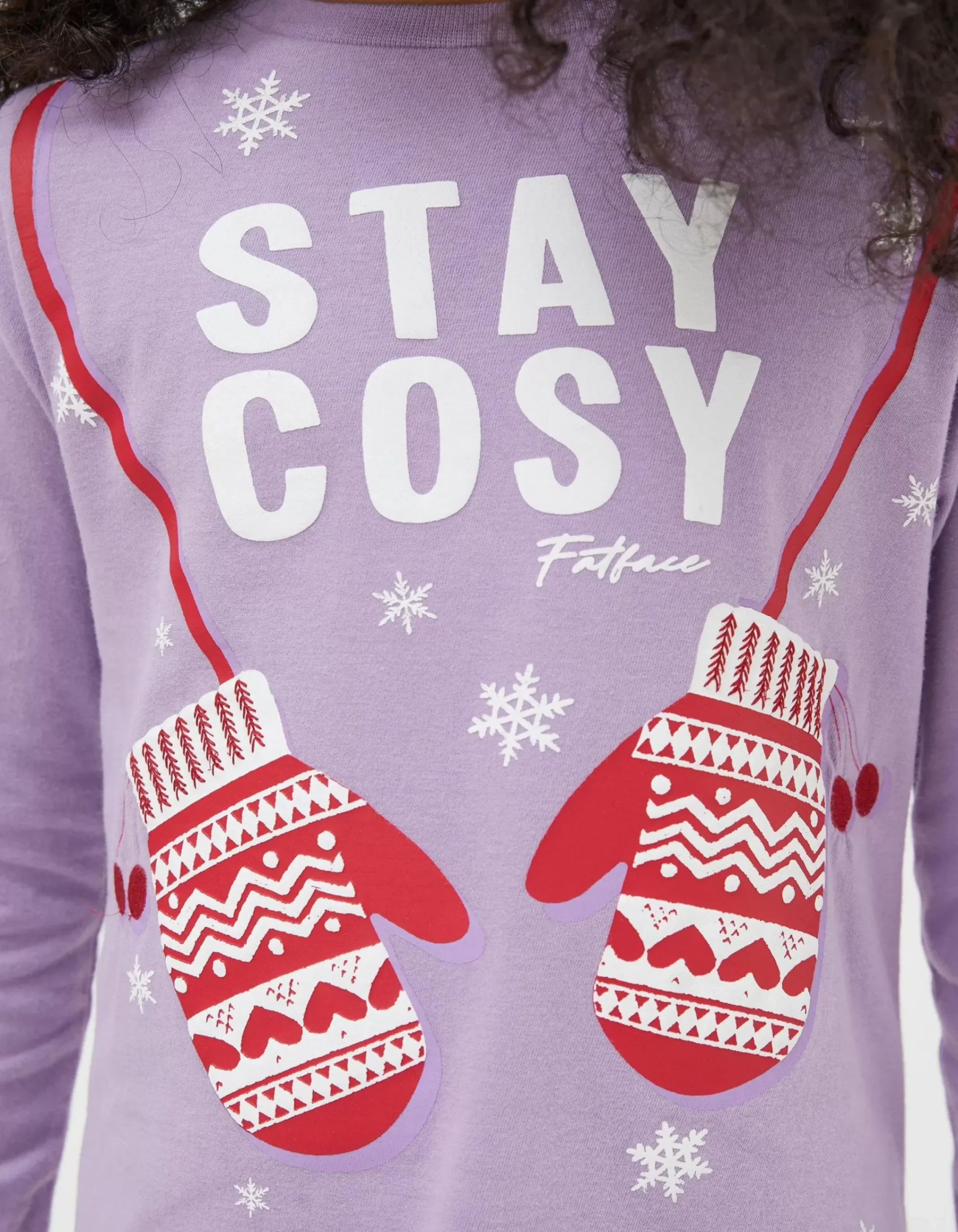 Girls FatFace View All|Stay Cosy T-Shirt
