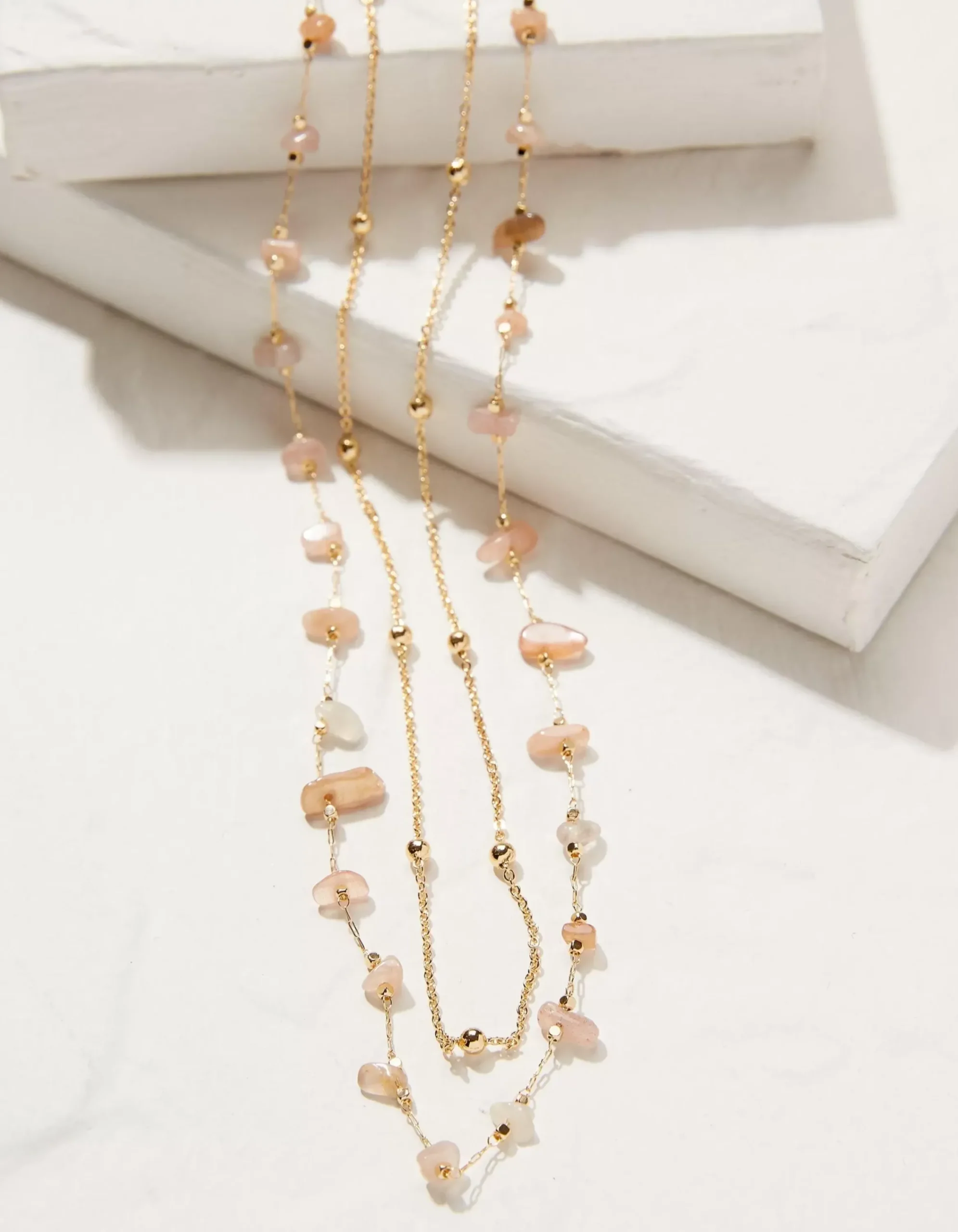 Women FatFace View All|Stone Layered Necklace