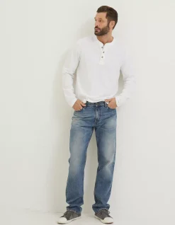 Men FatFace Jeans|Straight Authentic Wash Jeans