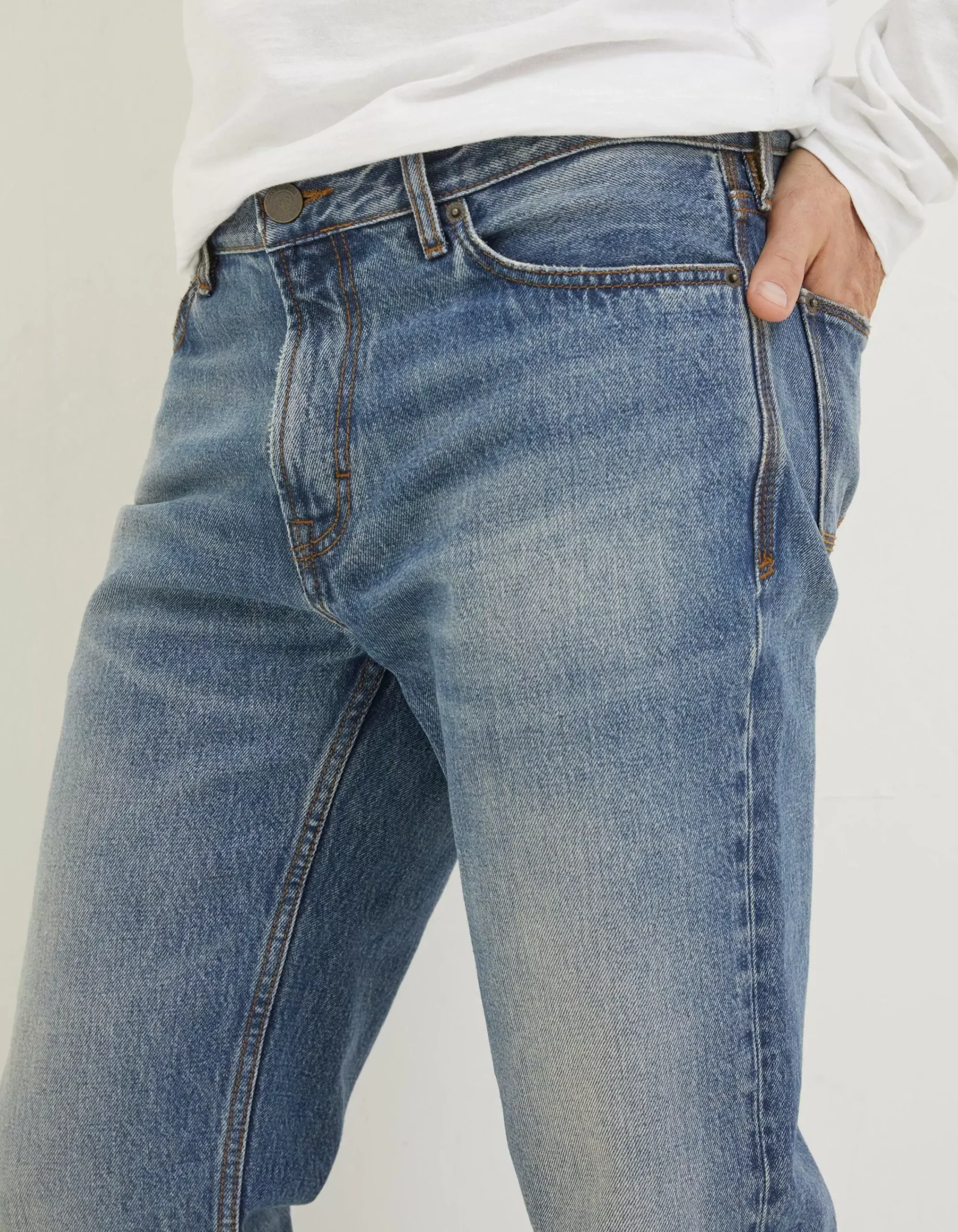 Men FatFace Jeans|Straight Authentic Wash Jeans