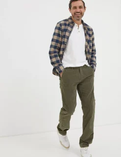 Men FatFace View All|Straight Cord Trousers