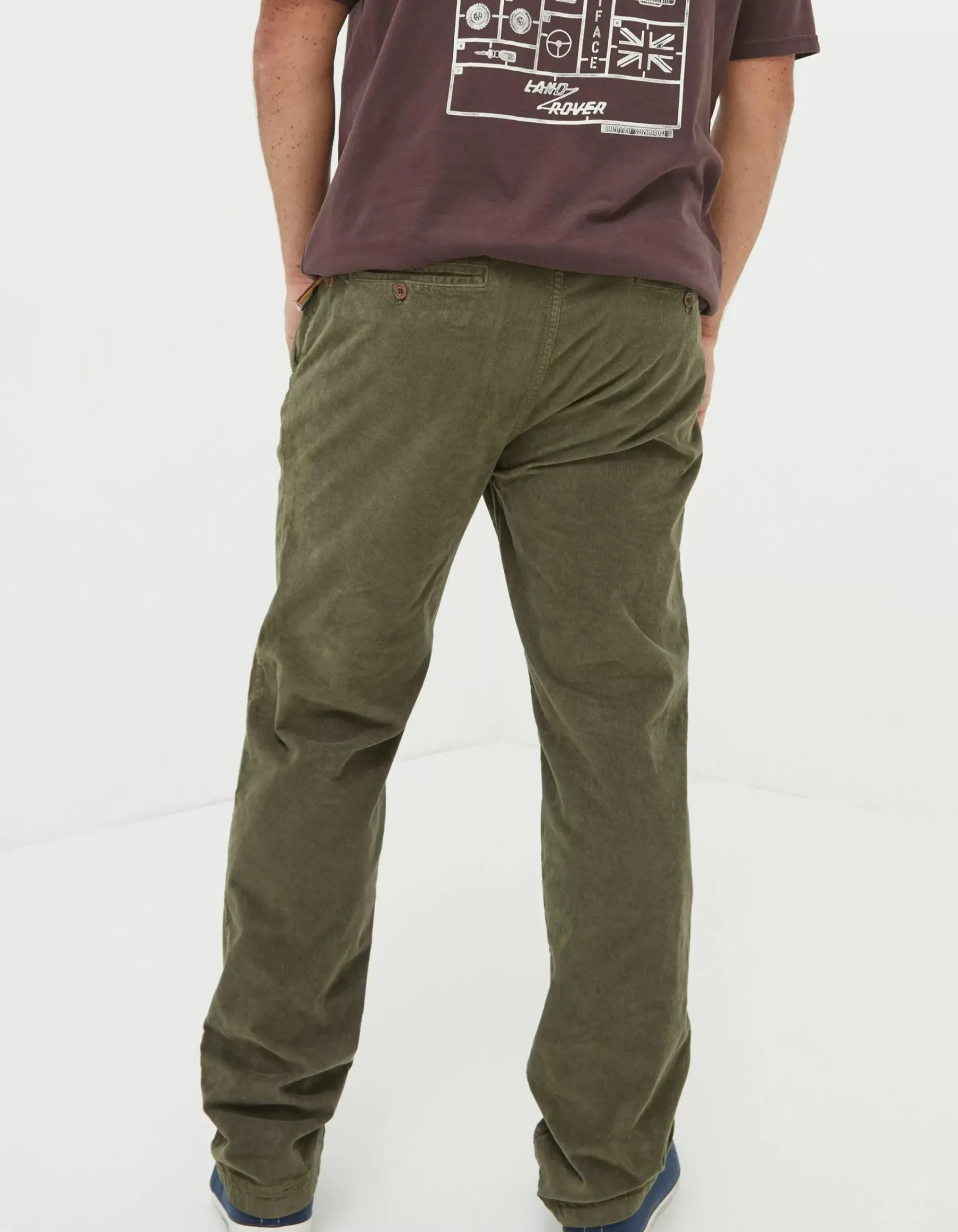 Men FatFace View All|Straight Cord Trousers