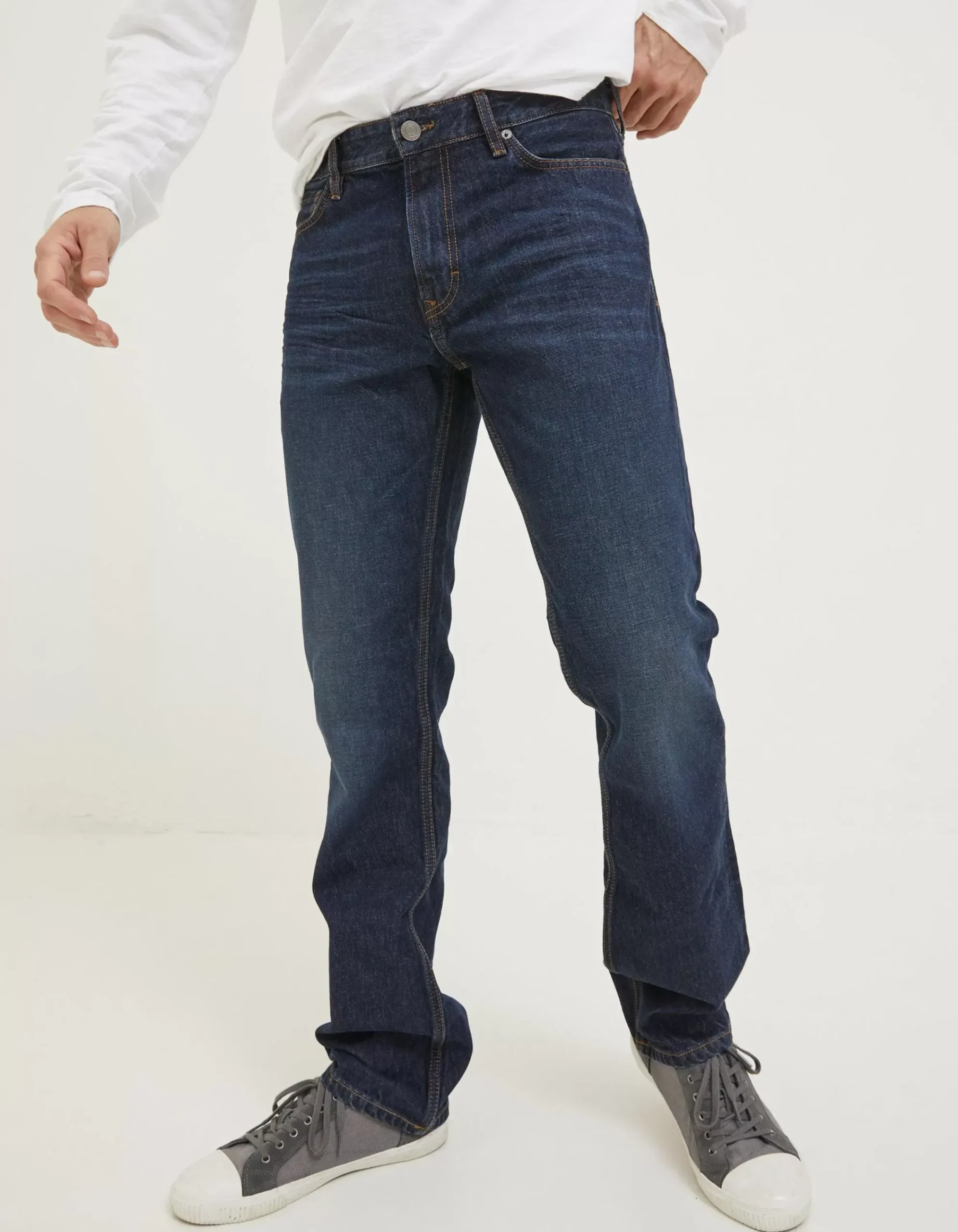 Men FatFace Jeans|Straight Dark Vintage Wash Jeans