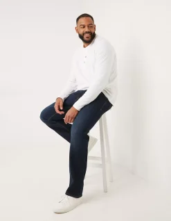 Men FatFace Jeans|Straight Dark Vintage Wash Jeans