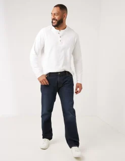 Men FatFace Jeans|Straight Dark Vintage Wash Jeans