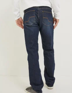 Men FatFace Jeans|Straight Dark Vintage Wash Jeans