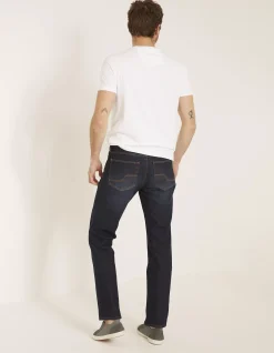 Men FatFace Jeans|Straight Dark Vintage Wash Jeans