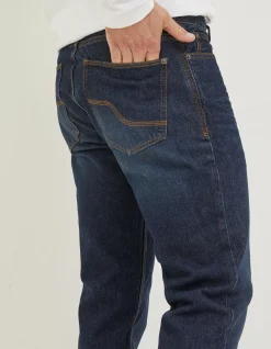 Men FatFace Jeans|Straight Dark Vintage Wash Jeans