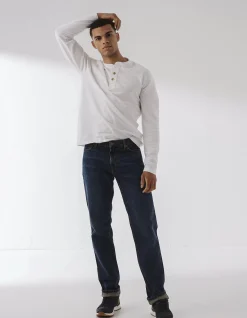 Men FatFace Jeans|Straight Mid Wash Jeans