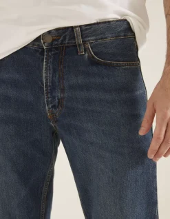 Men FatFace Jeans|Straight Mid Wash Jeans